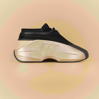 adidas ORIGINALS Crazy llnfinity 中性篮球鞋 ID8729 黑/金 44.5