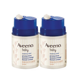Aveeno 艾惟诺 婴儿童燕麦防护面霜48g*2