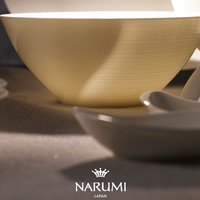 NARUMI/鸣海 Esprit系列 饭碗、26/13/18cm叶形碗、22/19.5/14cm碗 骨瓷 22cm碗/50180-3497G礼盒