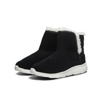 Skechers斯凯奇冬季男女大童鞋保暖加绒里内中筒靴儿童雪地靴