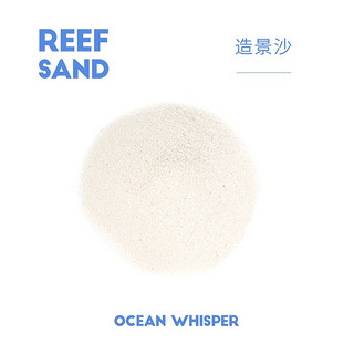 OCEAN WHISPER 海享说 菲律宾沙天然2号细沙颗粒均匀鱼缸造景沙海沙0.8-1mm颗粒沙 菲律宾沙1000g