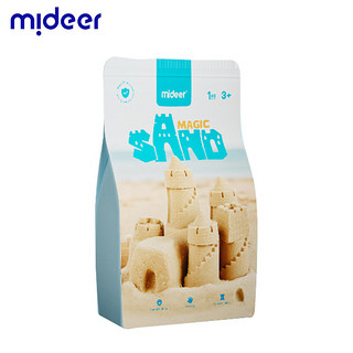 弥鹿（MiDeer）儿童玩具沙星空魔力沙超轻粘土泥玩具补充袋2斤装新年 玩具沙补充袋2斤