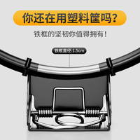 篮球框架投篮壁挂式免打孔儿童小篮筐篮圈篮板室内外家用静音球