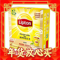 春节年货礼盒、爆卖年货：Lipton 立顿 黄牌 精选红茶 200g