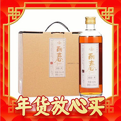 塔牌 绍兴黄酒丽春八年特型黄酒 418ml*6瓶整箱花雕酒礼盒装 12度