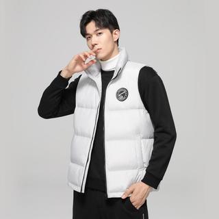雪中飞 SNOWFLYING男式立领羽绒马甲品质休闲秋冬保暖精致挺括有型年轻百搭羽绒马甲