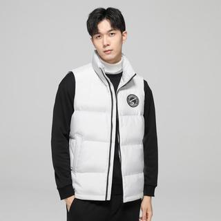 雪中飞 SNOWFLYING男式立领羽绒马甲品质休闲秋冬保暖精致挺括有型年轻百搭羽绒马甲