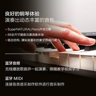 罗兰（Roland）FP-E50 便携电钢琴成人  88键带自动伴奏多功能音乐创作电子钢琴 FP-E50黑色琴体