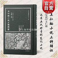 王仁裕小说三种辑证   还原五代珍贵的笔记小说  上海古籍出版社 图书