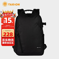 TARION 图玲珑 相机包双肩摄影包防水多功能休闲黑色背包佳能单反背包 双肩相机包TR-L