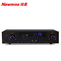 纽曼（Newmine）R-9 家庭影院卡拉OK功率放大器 KTV舞台会议室定阻大功率功放机 峰值600W 定阻卡拉ok功放