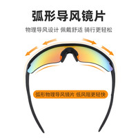 骑行眼镜偏光变色近视男自行车护目镜户外运动专业跑步防风沙装备