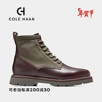 COLE HAAN 歌涵 colehaan/歌涵 男士皮靴 舒适时装靴工装靴短靴C38277 卡其/棕色-C38277 40