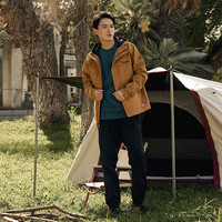 Timberland 男装 冲锋外套 户外防水-工壳系列|A695W A695WP47/小麦色