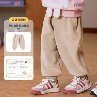 DUDUJIA嘟嘟家 宝宝裤子春秋儿童休闲裤秋款男童运动裤秋装女童长裤潮
