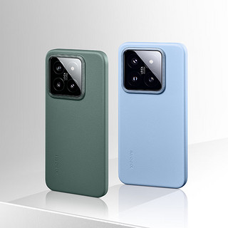 Xiaomi 14 液态硅胶保护壳 岩青色 Xiaomi14保护壳岩青色