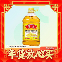 luhua 鲁花 花生油5L×1桶食用特香纯正压榨