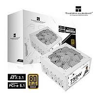 利民 额定750W TR-AG750-W ATX3.1电源 金牌全模组电源 原生PCIE5.1 全日系电解电容