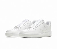 NIKE 耐克 AIRFORCE1空军1号纯白女款板鞋DD8959-100