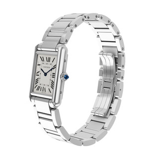 Cartier 卡地亚 瑞士手表坦克系列石英女表WSTA0052 新年