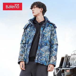 Baleno 班尼路 男士夹克 88037010 深蓝 XL