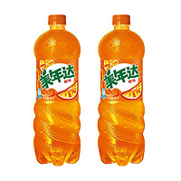 pepsi 百事 可乐 美年达汽水 碳酸饮料 1L*2瓶 (新老包装随机发货) 百事出品