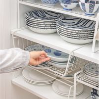 Fudogiken 日式厨房免打孔置物架多功能沥水碗盘架水槽收纳架家用碗碟沥水架