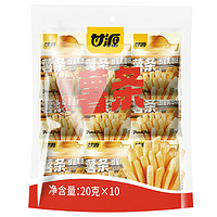 88VIP：KAM YUEN 甘源 膨化食品蜂蜜黄油味薯条200g原切好味20g*10包