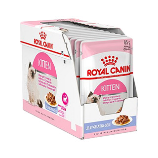 皇家（ROYAL CANIN）幼猫猫粮K36 4-12个月幼猫及母猫孕猫猫粮2kg 【啫喱肉冻】幼猫主食餐包85g*12