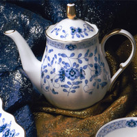 NARUMI 鸣海 日本 NARUMI鸣海 Milano 浓缩咖啡壶/茶壶(带盖) 骨瓷 釉中彩 浓缩咖啡壶(带盖)/9682-4214