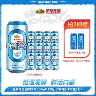 燕京啤酒 鲜啤2022 500ml