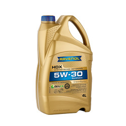 Ravenol HDX 5W-30 API SP GF-6 美日系 德国原装进口 拉锋高级清洁DEXOS 4升 超金装