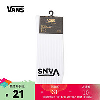 VANS 范斯 万斯 运动袜子男 VN0A54ISWHT F