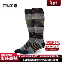 STANCE 斯坦斯 645中筒袜冬季条纹休闲袜小腿袜男袜袜子保暖 混色32 A645D23COY-MUL L  欧码43-46