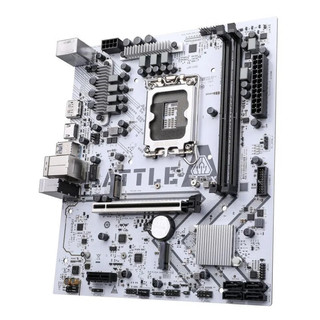 七彩虹（Colorful）BATTLE-AX B760M-T WIFI V21A DDR4战斧主板支持 CPU12600KF/13490F/14400F(Intel B760/LGA1700)