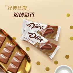 Dove 德芙 什锦巧克力牛奶黑巧榛仁葡萄干222g*1盒