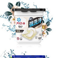 PLUS会员：P&G 宝洁 洗衣凝珠黑色花果微香6盒 日本浓缩酵素洗衣球