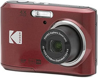 Kodak 柯达 PIXPRO Friendly Zoom FZ45-RD 16MP 数码相机带 4 倍光学变焦 27mm 广角和 2.7"