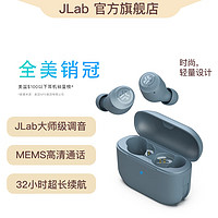 JLAB GO Air POP 真无线蓝牙耳机长续航 EQ3音效入耳式运动听歌适用苹果小米华为 石板青色