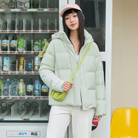 坦博尔羽绒服女短款加厚时尚休闲冬季保暖小个子外套潮