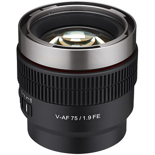 森养（SAMYANG）三阳 三洋 自动对焦 电影定焦镜头 V-AF 75mm T1.9（索尼FE卡口）