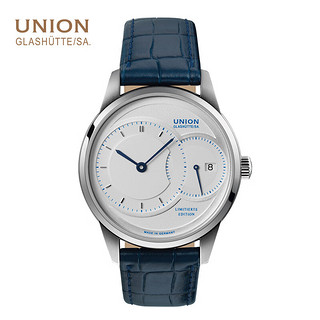 宇联（UNION GLASHUTTE SA）格拉苏蒂德国1893纪念版大秒针男士腕表【新年】