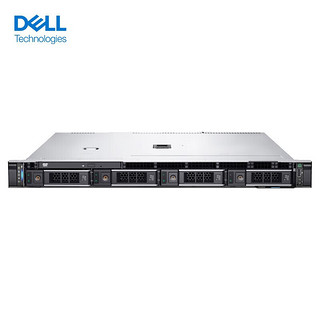戴尔（DELL）R250 1U机架式服务器ERP文件共享数据库托管电脑整机E2378 32G 2T*2 H355 导轨23.8英寸显示器 A