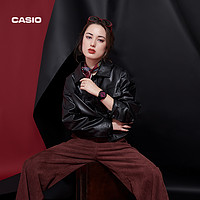 CASIO 卡西欧 旗舰店RED&BLACK;运动潮流手表女卡西欧官方正品 G-SHOCK