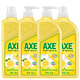 AXE 斧头 牌洗洁精家用不伤手护肤食品用4瓶4斤实惠装官方品牌正品