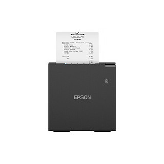 EPSON 爱普生 TM-m30IIIC 58/80mm热敏小票打印机 黑色（USB/网口/wifi无线/蓝牙 自动切刀）
