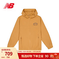 new balance 夹克24年男款运动休闲舒适百搭外套 TCC AMJ41303 M