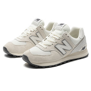 NEW BALANCE情侣休闲鞋 龙年新款NB574系列运动鞋潮流复古拼接翻毛皮男女同款 U574LS2-D