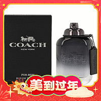 春节年货礼盒、88VIP：COACH 蔻驰 经典男士淡香水 EDT 40ml