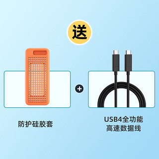 NEWQ NewQ 雷电4/3移动固态硬盘盒M.2 USB4硬盘盒NVMe手机直连适用ipad笔记本台式电脑SSD外置 USB4.0硬盘盒（可向下兼容）